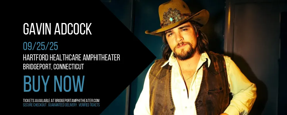 Gavin Adcock at Hartford HealthCare Amphitheater