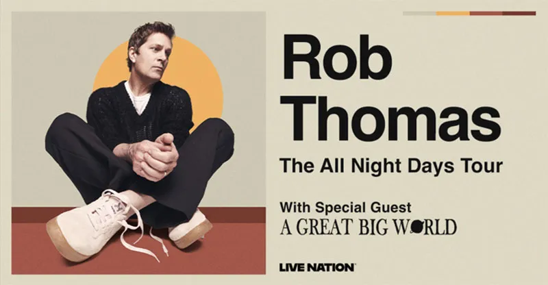 Rob Thomas & A Great Big World at Hartford HealthCare Amphitheater