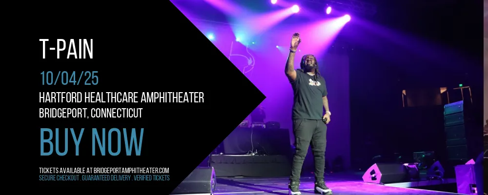 T-Pain at Hartford HealthCare Amphitheater