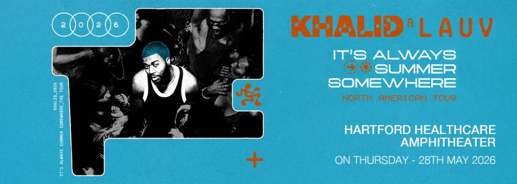 Khalid & Lauv at Hartford HealthCare Amphitheater