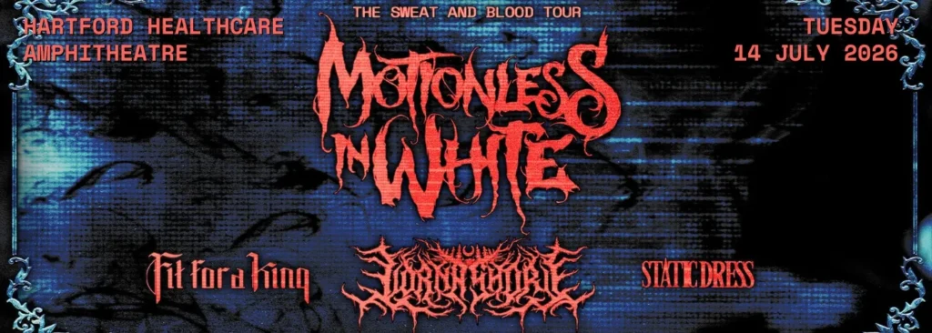 Motionless In White at Hartford HealthCare Amphitheater