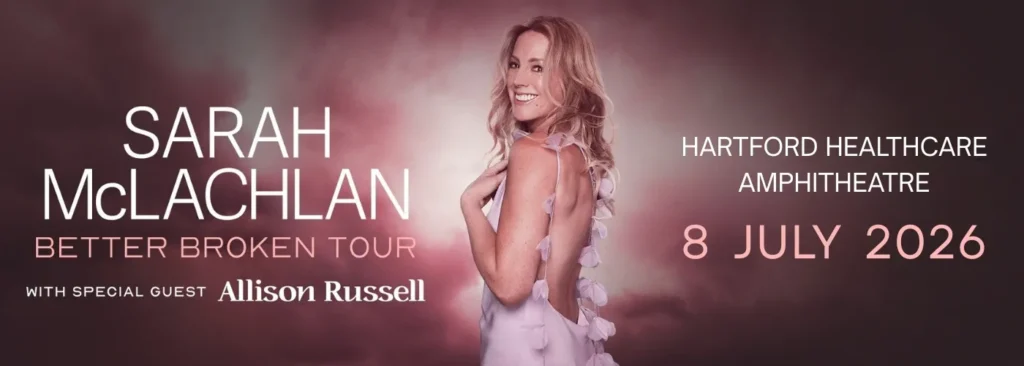 Sarah McLachlan at Hartford HealthCare Amphitheater