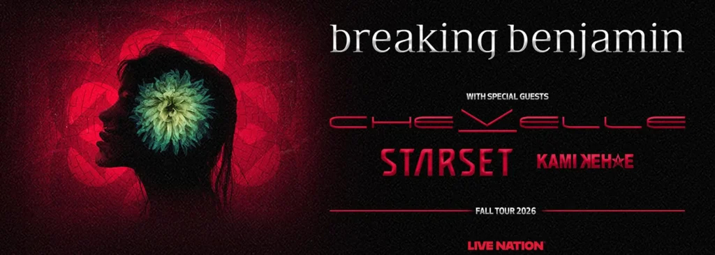 Breaking Benjamin at Hartford HealthCare Amphitheater